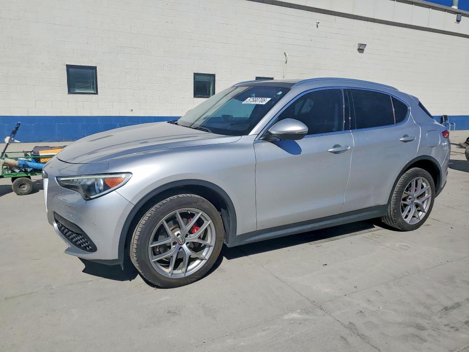 2018 Alfa romeo VIN ZASFAKBN1J7B97630 COPART salvage auction — REAR END, Ut - Salvage Certificate, sold $5,300 on 2026-08-17 (photo 1)