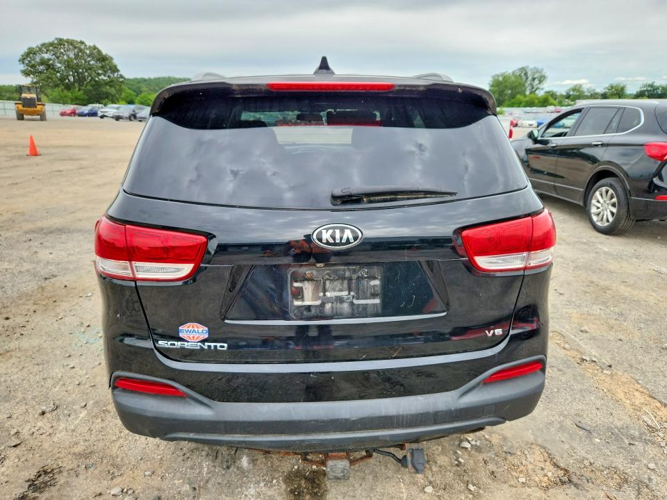 2016 Kia VIN 5XYPGDA59GG003575 COPART salvage auction — MECHANICAL, Wi - Certificate Of Title, sold $550 on 2026-07-21 (photo 6)