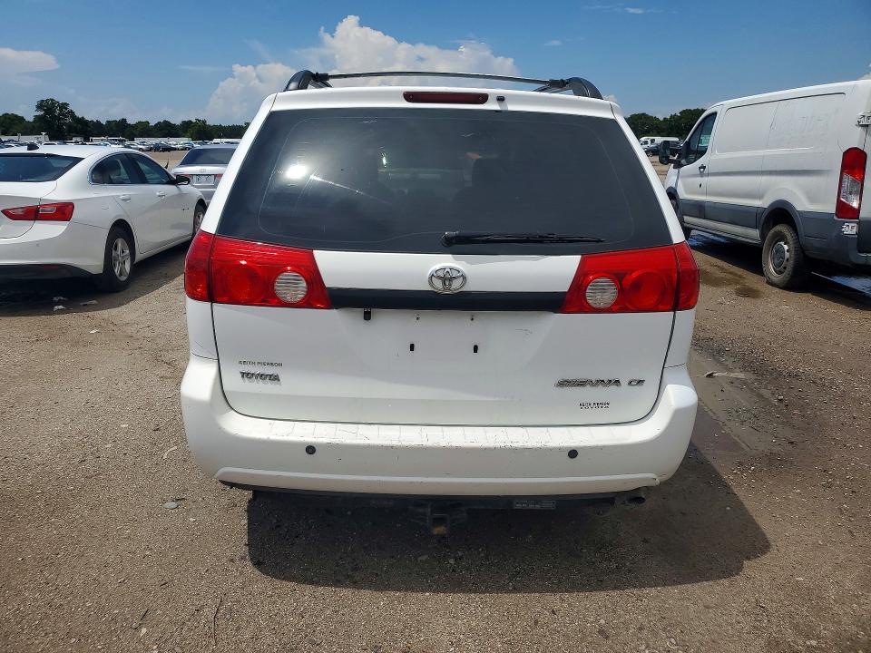 2006 Toyota Sienna VIN 5TDZA23C96S435398 COPART salvage auction — SIDE, FL - CERT OF TITLE SLVG REBUILDABLE, sold $875 on 2026-07-09 (photo 6)