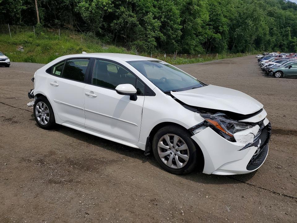 2020 Toyota VIN JTDEPRAE8LJ112138 COPART salvage auction — REAR END, Ny - Mv-907A Salvage Certificate, sold $3,150 on 2026-07-09 (photo 4)