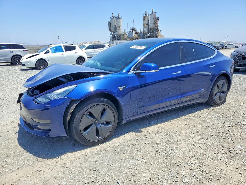 2020 Tesla Model 3 VIN 5YJ3E1EA8LF658368 COPART salvage auction — FRONT END, Ca - Salvage Certificate, sold $3,100 on 2026-07-31 (photo 1)