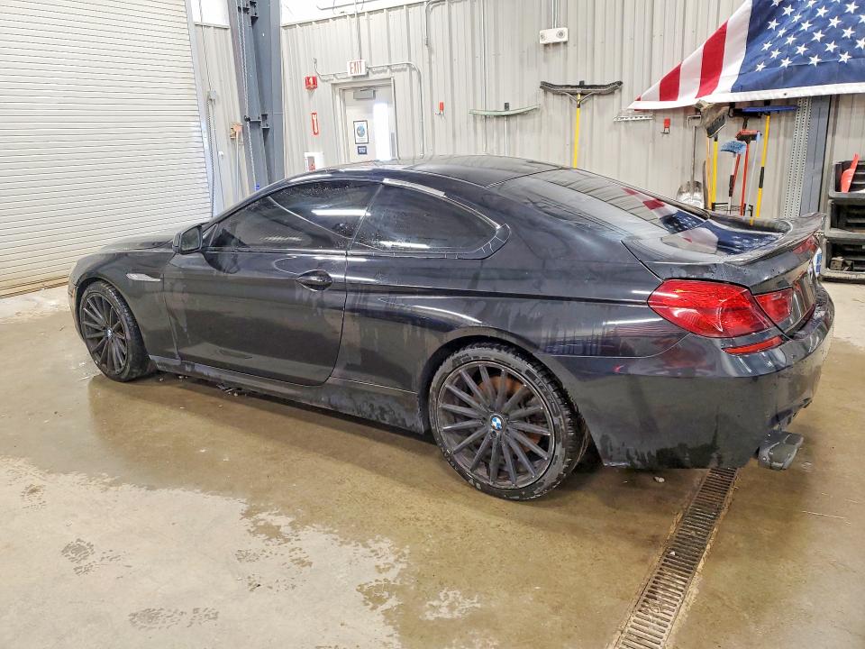 2013 BMW 6er VIN WBAYM1C59DDZ02601 COPART salvage auction — FRONT END, Ut - Certificate Of Title, sold $80 on 2026-07-22 (photo 2)
