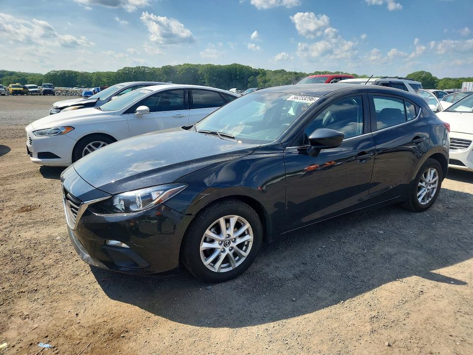 2016 Mazda 3 VIN JM1BM1K74G1315580 COPART salvage auction — SIDE, Ma - Cert Of Title-Reconstrctd Coll, sold $1,600 on 2026-07-08 (photo 1)
