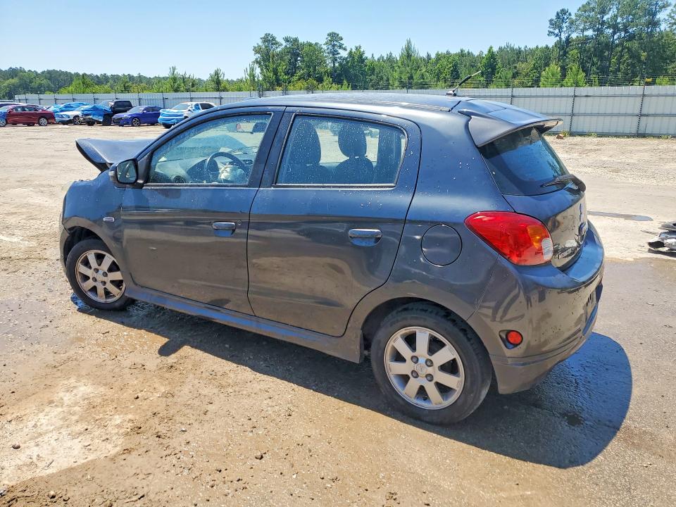 2015 Mitsubishi Mirage VIN ML32A4HJ6FH014038 COPART salvage auction — FRONT END, SC - CERT OF TITLE-SALVAGE, sold $625 on 2026-07-27 (photo 2)