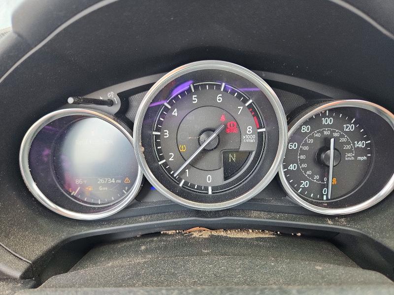 2021 Mazda Mx-5 miata VIN JM1NDAM72M0457924 COPART salvage auction — ALL OVER, Tx - Salvage Vehicle Title, sold $70 on 2026-07-30 (photo 9)