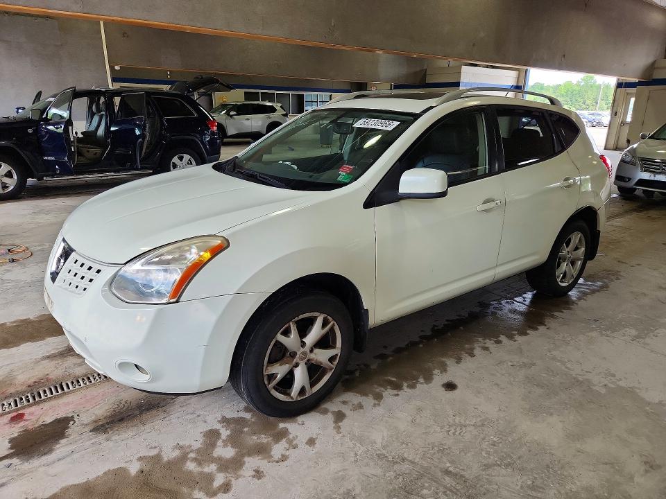 2008 Nissan Rogue sport VIN JN8AS58V38W131688 COPART salvage auction — REAR END, VA - CERT OF TITLE - SALVAGE, sold $275 on 2026-07-31 (photo 1)