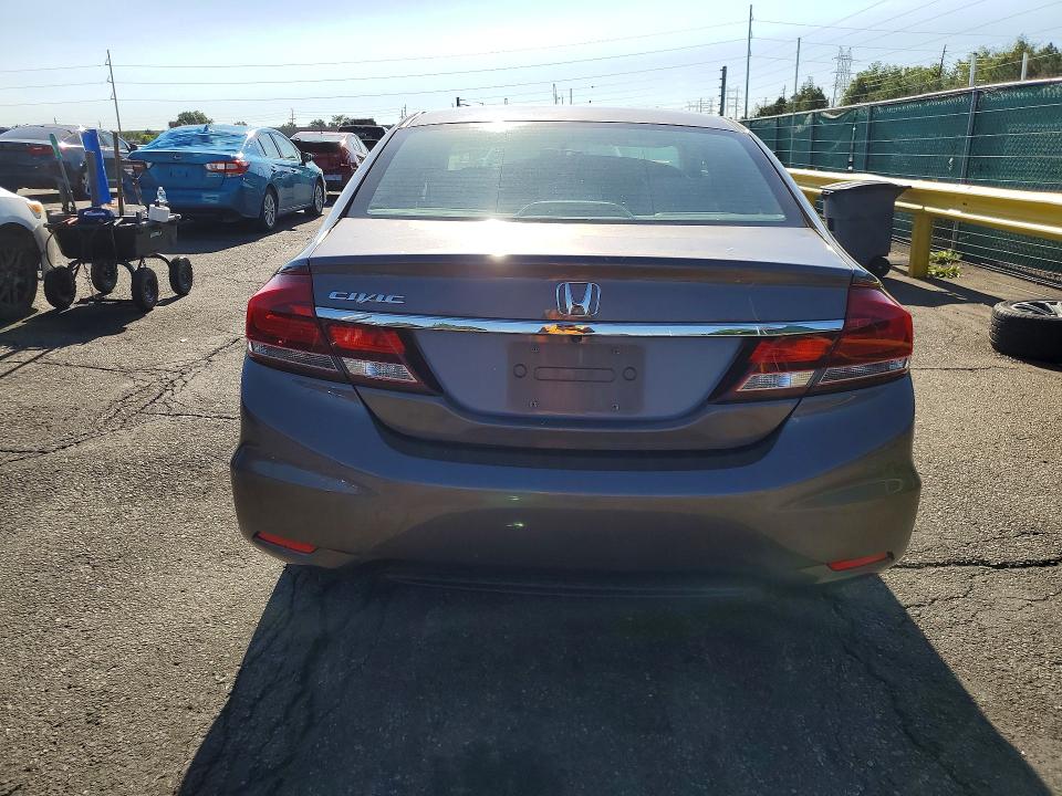 2015 Honda VIN 19XFB2F56FE000541 COPART salvage auction — FRONT END, Co - Salvage Title, sold $1,200 on 2026-07-09 (photo 6)