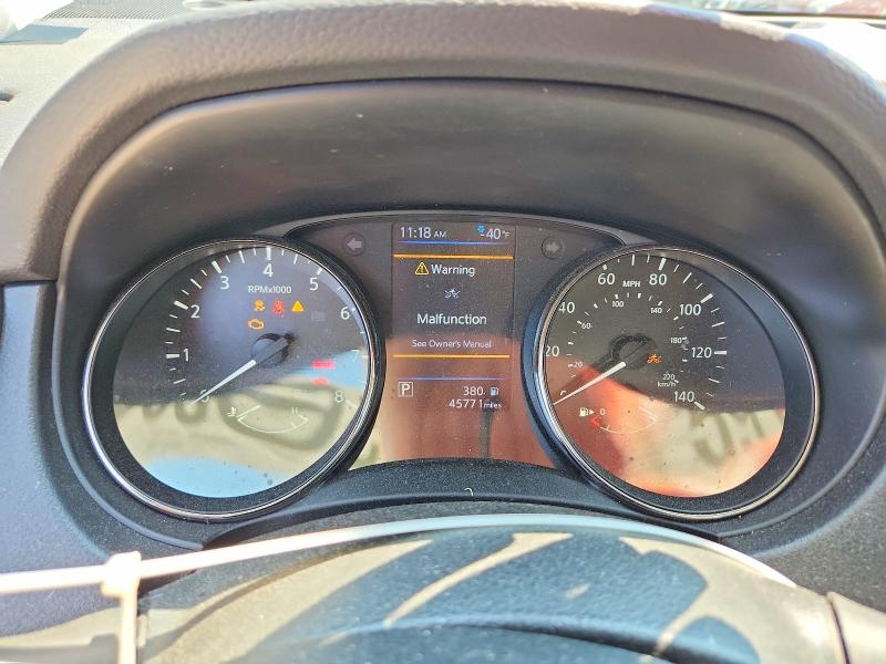2018 Nissan Rogue VIN JN8AT2MVXJW310690 COPART salvage auction — FRONT END, Ma - Cert Of Title-Salvage, sold $1,900 on 2026-07-08 (photo 9)