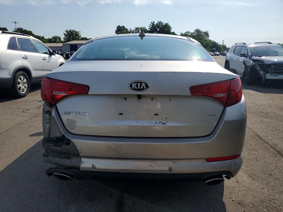 2013 Kia Optima VIN KNAGM4A74D5416239 COPART salvage auction — REAR END, Nj - Cert Of Title-Salvage, sold $625 on 2026-07-02 (photo 6)
