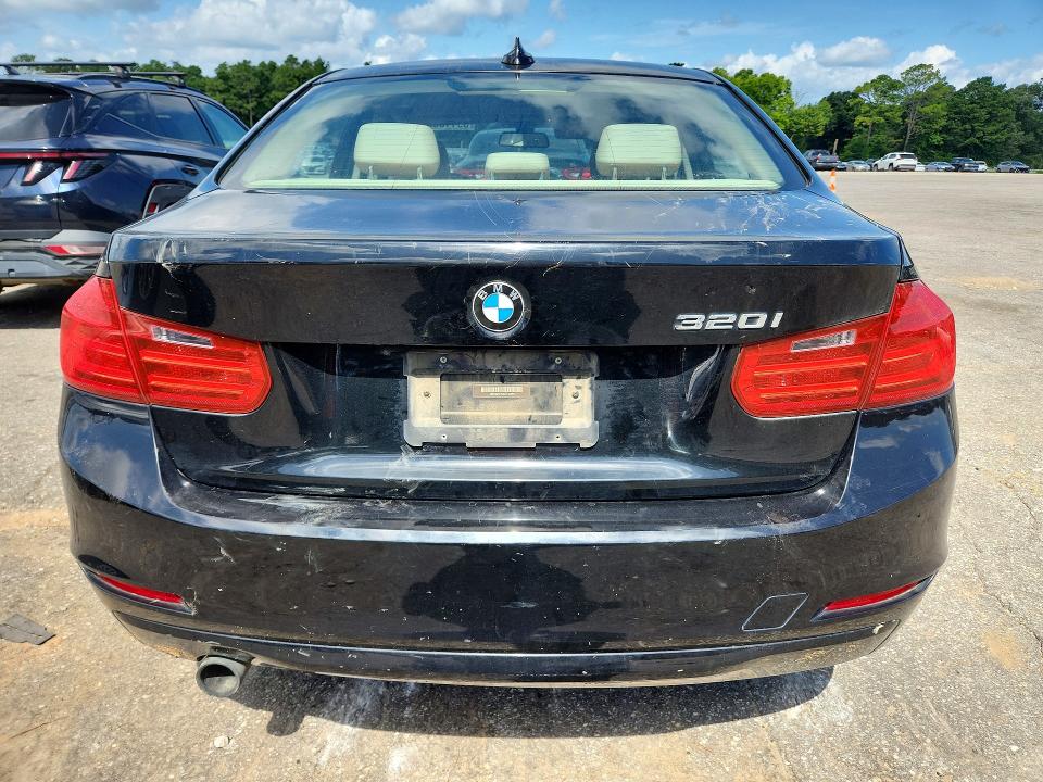 2014 BMW 3er VIN WBA3B1C52EK132660 COPART salvage auction — WATER/FLOOD, Al - Cert Of Title-Flood Salvage, sold $350 on 2026-08-10 (photo 6)
