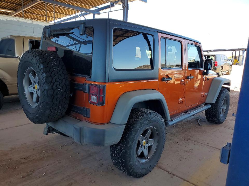 2011 Jeep Wrangler / VIN 1J4BA6H10BL505795 COPART salvage auction — ENGINE BURN, Az - Cert Of Title - Salvage, sold $4,950 on 2026-07-02 (photo 3)