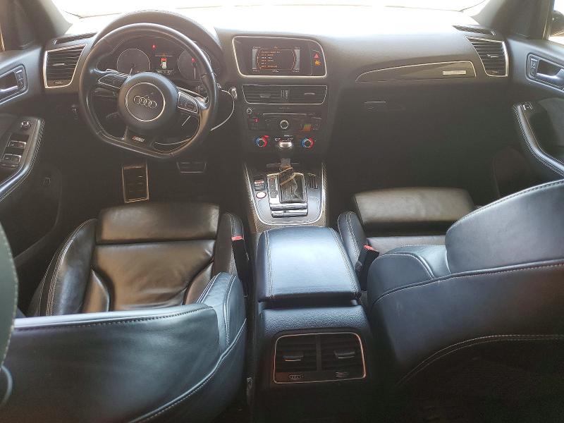 2016 Audi Sq5 VIN WA1CCAFP5GA033315 COPART salvage auction — FRONT END, Ca - Salvage Certificate, sold $2,550 on 2026-07-07 (photo 8)