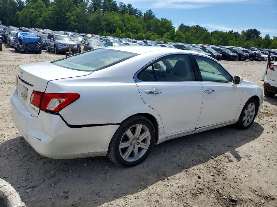 2008 Lexus Es 350 VIN JTHBJ46G582184559 COPART salvage auction — REAR END, Ma - Cert Of Title-Reconstrctd Coll, sold $1,100 on 2026-07-02 (photo 3)