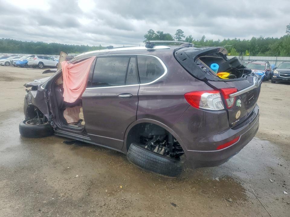 2018 Buick Envision VIN LRBFX1SAXJD059180 COPART salvage auction — ROLLOVER, Sc - Non-Reb & Rem Salvage Title, sold $275 on 2026-07-27 (photo 2)