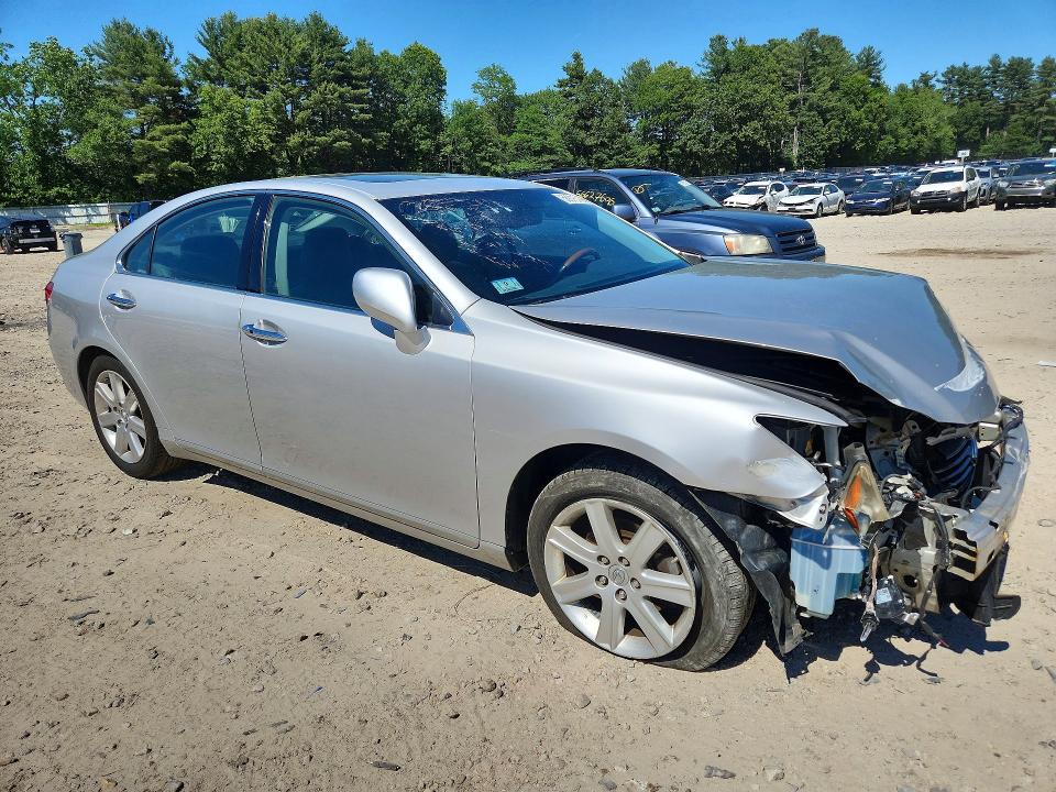 2007 Lexus Es 350 VIN JTHBJ46G972049499 COPART salvage auction — FRONT END, Ma - Cert Of Title-Parts Only Salva, sold $400 on 2026-07-30 (photo 4)