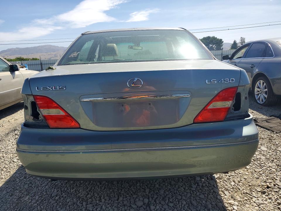 2002 Lexus Ls 430 VIN JTHBN30F620066991 COPART salvage auction — STRIPPED, CA - NON-REPAIRABLE VEHICLE CERT, sold $50 on 2026-07-14 (photo 6)