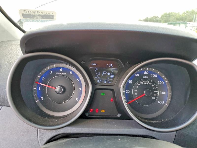 2014 Hyundai VIN KMHDH4AH8EU060660 COPART salvage auction — FRONT END, Co - Public - Salvage Title, sold $275 on 2026-07-30 (photo 9)