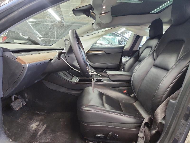 2022 Tesla Model 3 VIN 5YJ3E1EA1NF369075 COPART salvage auction — FRONT END, Il - Salvage Certificate, sold $4,550 on 2026-08-03 (photo 7)
