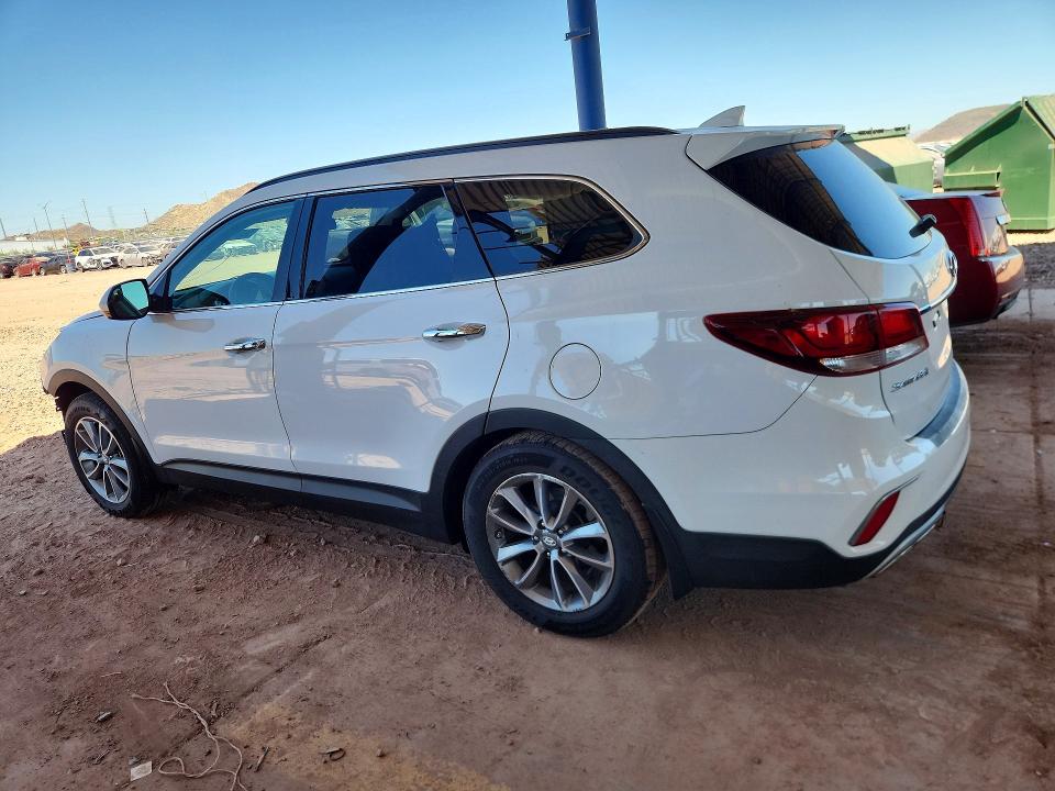 2017 Hyundai Santa fe VIN KM8SM4HF1HU223225 COPART salvage auction — FRONT END, AZ - CERT OF TITLE - SALVAGE, sold $525 on 2026-07-28 (photo 2)