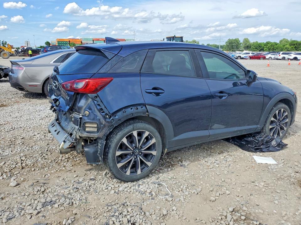2019 Mazda Cx-3 VIN JM1DKFC75K0405958 COPART salvage auction — REAR END, OH - CERT OF TITLE-SALVAGE, sold $3,250 on 2026-07-07 (photo 3)