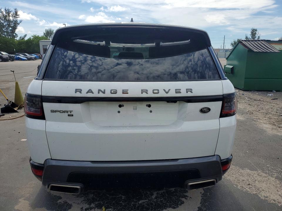 2022 Land rover RANGE ROVER VIN SALWR2SU9NA220906 COPART salvage auction — MINOR DENT/SCRATCHES, Nj - Certificate Of Title, sold $14,900 on 2026-07-27 (photo 6)