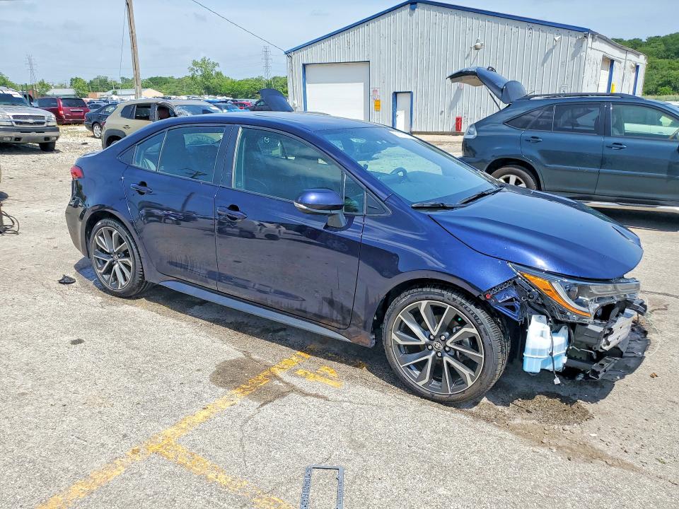 2020 Toyota Corolla VIN 5YFT4RCE8LP031441 COPART salvage auction — FRONT END, Il - Salvage Certificate, sold $250 on 2026-07-29 (photo 4)