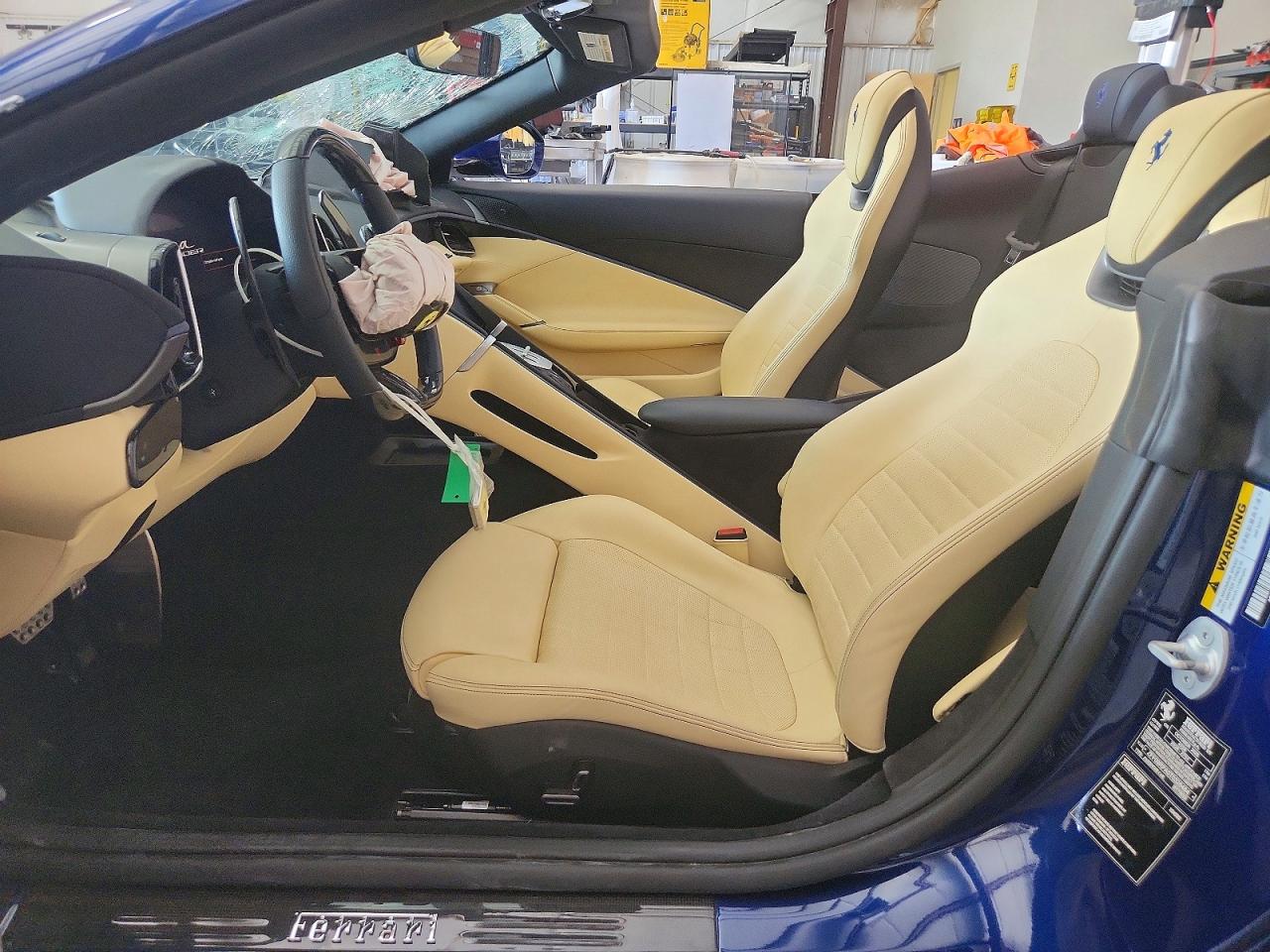 2026 Ferrari Roma VIN ZFF09RPA0T0328484 COPART salvage auction — Front End, UT - SALVAGE CERTIFICATE, sold $155,000 on 2026-08-06 (photo 7)