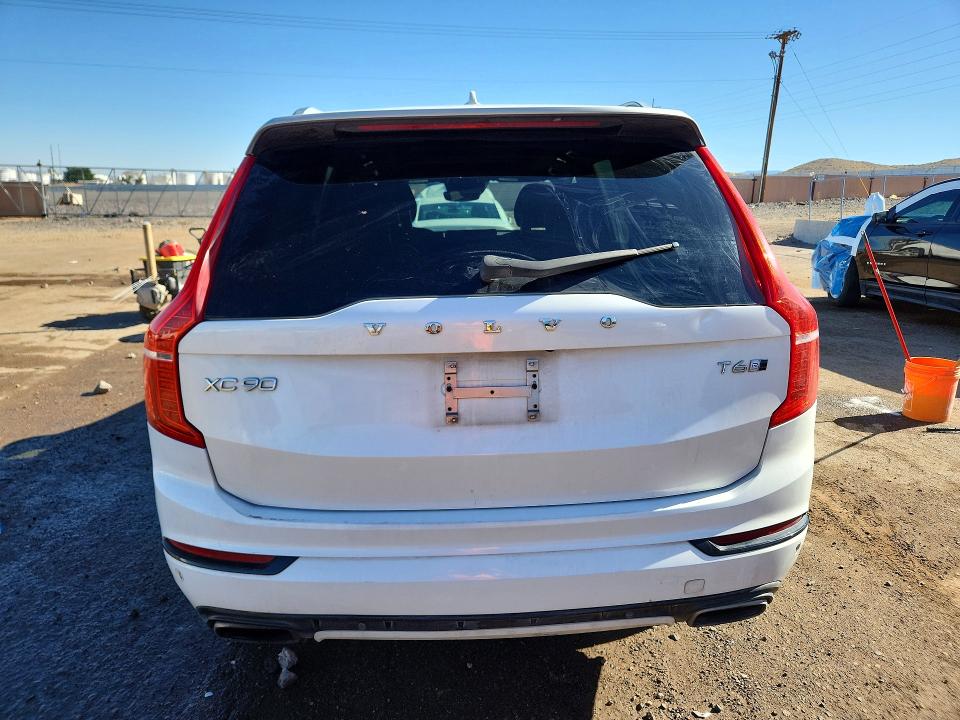 2016 Volvo Xc90 VIN YV4A22PMXG1059190 COPART salvage auction — HAIL, Nm - Certificate Of Title, sold $4,800 on 2026-07-16 (photo 6)