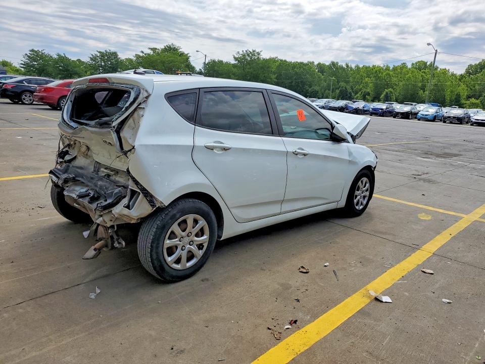 2014 Hyundai VIN KMHCT5AE9EU194891 COPART salvage auction — FRONT END, Ky - Cert Of Title-Salvage, sold $300 on 2026-07-20 (photo 3)