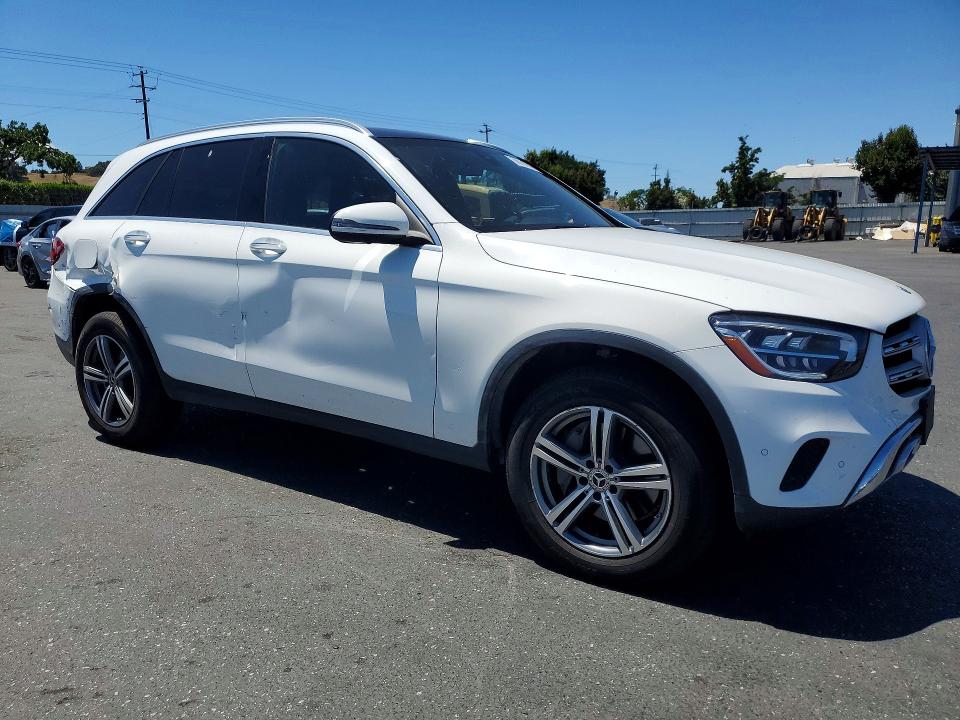 2020 Mercedes-benz Glc VIN WDC0G8EB7LF680429 COPART salvage auction — REAR END, Ca - Salvage Certificate, sold $550 on 2026-07-30 (photo 4)