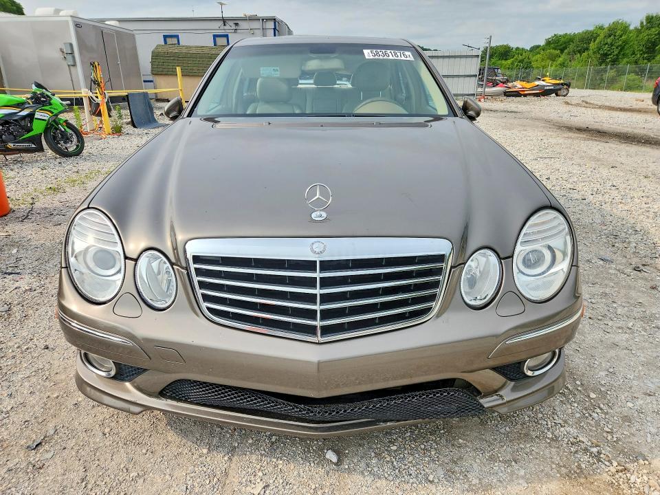 2009 Mercedes-benz E-klasse VIN WDBUF56X39B407568 COPART salvage auction — ROOF, Ar - Cert Of Title-Salvage, sold $30 on 2026-07-27 (photo 5)