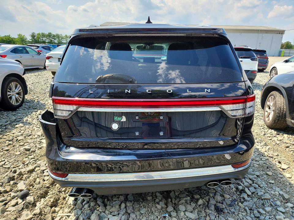 2023 Lincoln Aviator VIN 5LM5J7XC0PGL07920 COPART salvage auction — ALL OVER, Nj - Cert Of Title-Salvage, sold $4,200 on 2026-07-22 (photo 6)