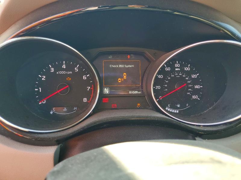 2017 Kia SEDONA VIN KNDME5C15H6343979 COPART salvage auction — REAR END, Ne - Dis/Dlr/Exp Only Salvage Title, sold $975 on 2026-07-08 (photo 9)