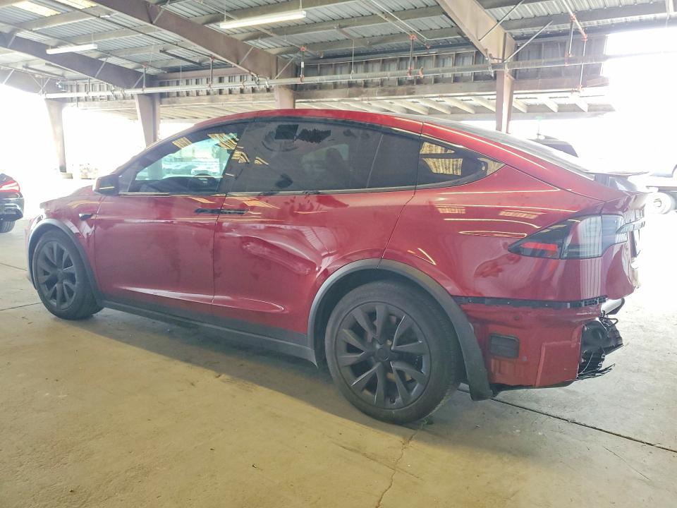 2023 Tesla Model x VIN 7SAXCBE50PF419521 COPART salvage auction — REAR END, CA - SALVAGE CERTIFICATE, sold $29,750 on 2026-07-13 (photo 2)