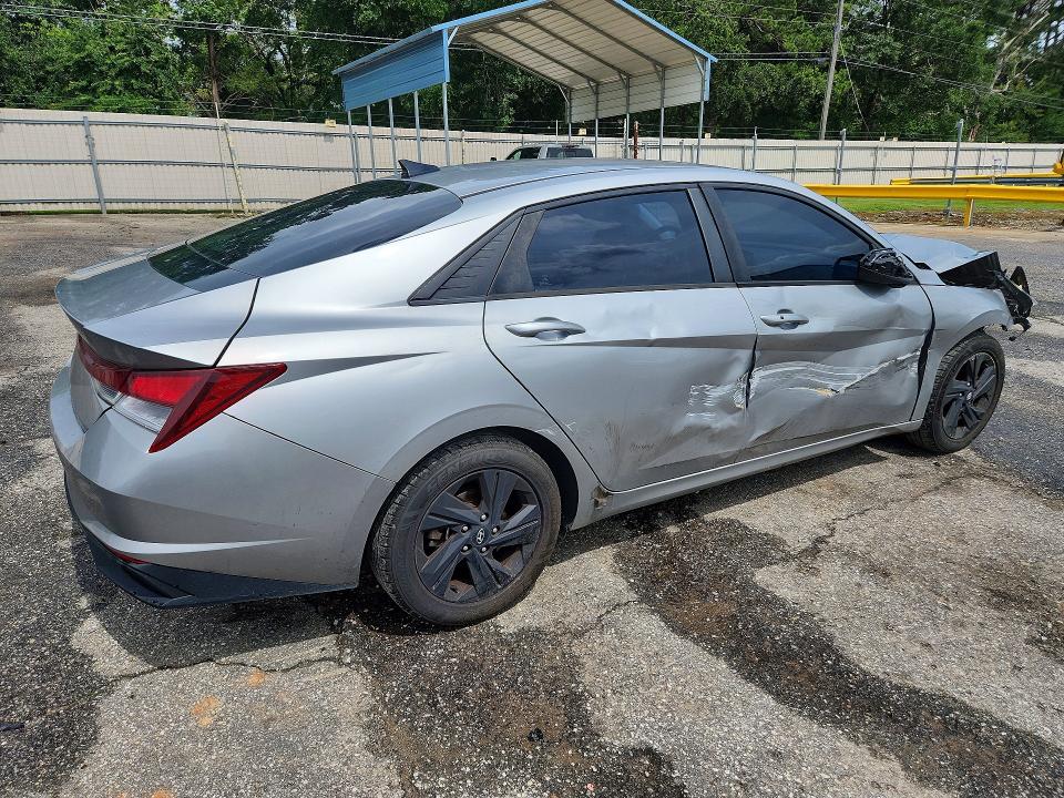 2021 Hyundai Elantra VIN 5NPLM4AG0MH010735 COPART salvage auction — FRONT END, FL - CERTIFICATE OF DESTRUCTION (P), sold $1,350 on 2026-07-27 (photo 3)