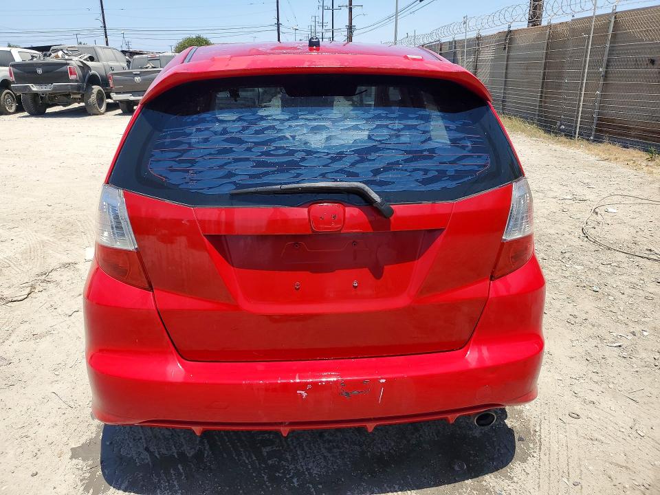 2009 Honda Fit VIN JHMGE88459S011517 COPART salvage auction — MINOR DENT/SCRATCHES, Ca - Dlr/Dis/Exp Only Salvage Title, sold $900 on 2026-07-06 (photo 6)