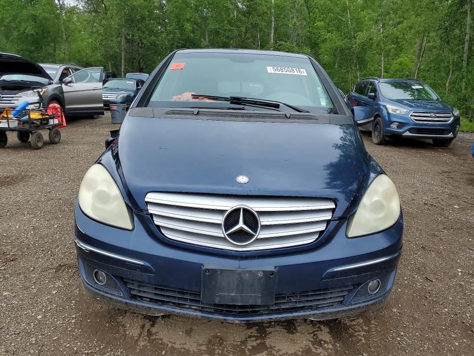 2007 Mercedes-benz B-class VIN WDDFH33X67J224929 COPART salvage auction — SIDE, ON - PERMIT NO BRAND - UNFIT, sold $225 on 2026-08-11 (photo 5)