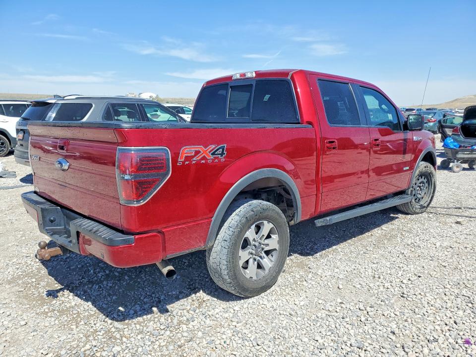 2014 Ford F-150 VIN 1FTFW1ET3EFC33439 COPART salvage auction — REAR END, Ut - Salvage Certificate, sold $875 on 2026-07-24 (photo 3)