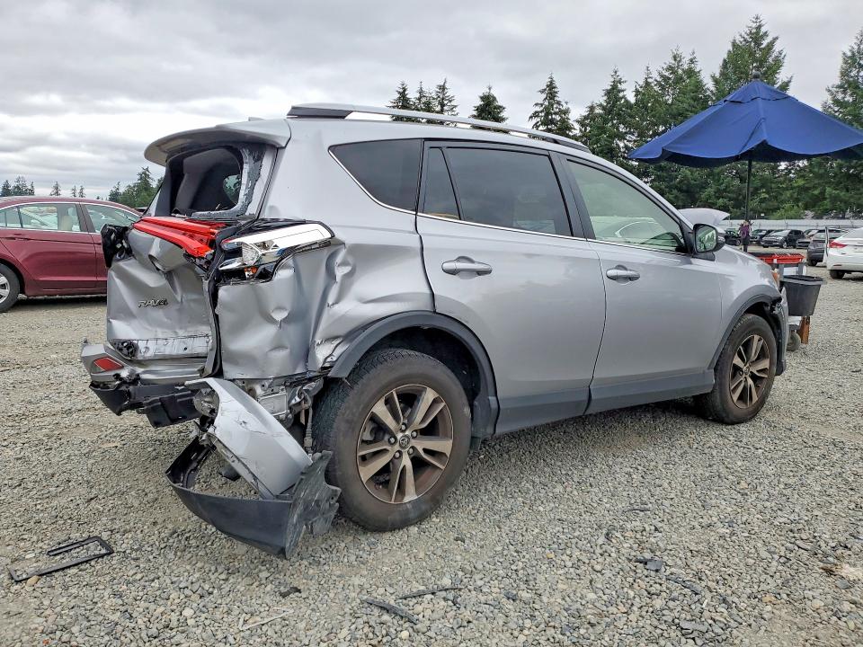 2018 Toyota Rav 4 VIN JTMRFREV3JD243021 COPART salvage auction — REAR END, Wa - Bill Of Sale, sold $4,150 on 2026-07-17 (photo 3)