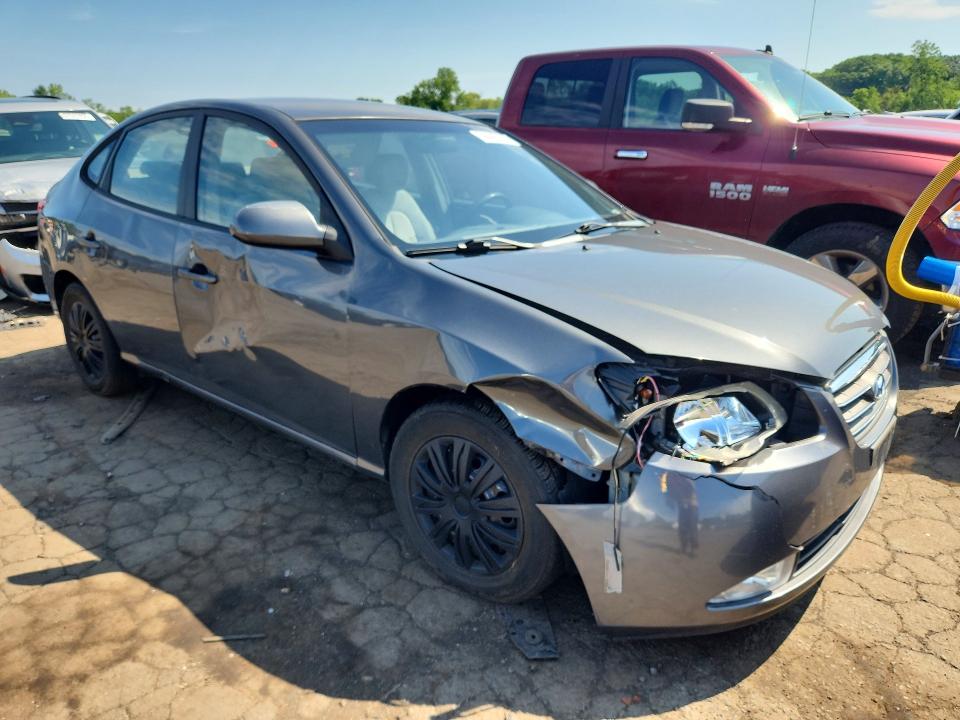 2007 Hyundai Elantra VIN KMHDU46D67U178257 COPART salvage auction — FRONT END, Ct - Cert Of Title-Salvage, sold $525 on 2026-07-02 (photo 4)