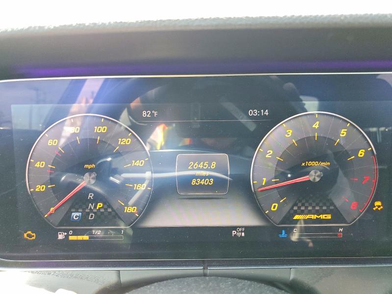 2018 Mercedes-benz E-klasse amg VIN WDDZF6EB7JA481370 COPART salvage auction — FRONT END, Ca - Salvage Certificate, sold $8,700 on 2026-07-08 (photo 9)