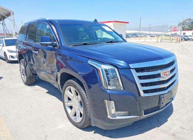 2019 Cadillac Escalade VIN 1GYS4CKJ2KR103353 COPART salvage auction — SIDE, Ca - Salvage Certificate (P), sold $15,500 on 2026-07-22 (photo 2)