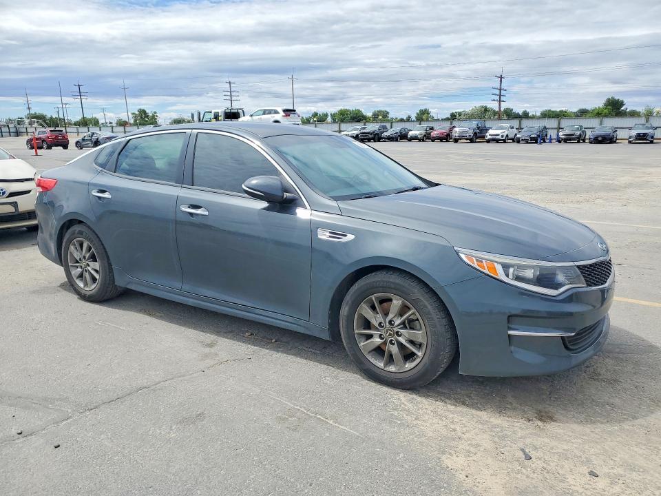 2016 Kia Optima VIN 5XXGT4L12GG055267 COPART salvage auction — MECHANICAL, Id - Certificate Of Title, sold $775 on 2026-07-09 (photo 4)