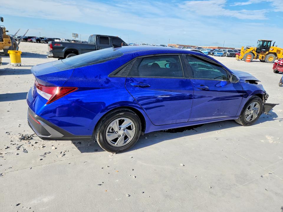 2024 Hyundai Elantra VIN KMHLL4DG2RU744543 COPART salvage auction — FRONT END, Tx - Salvage Vehicle Title, sold $3,050 on 2026-07-17 (photo 3)