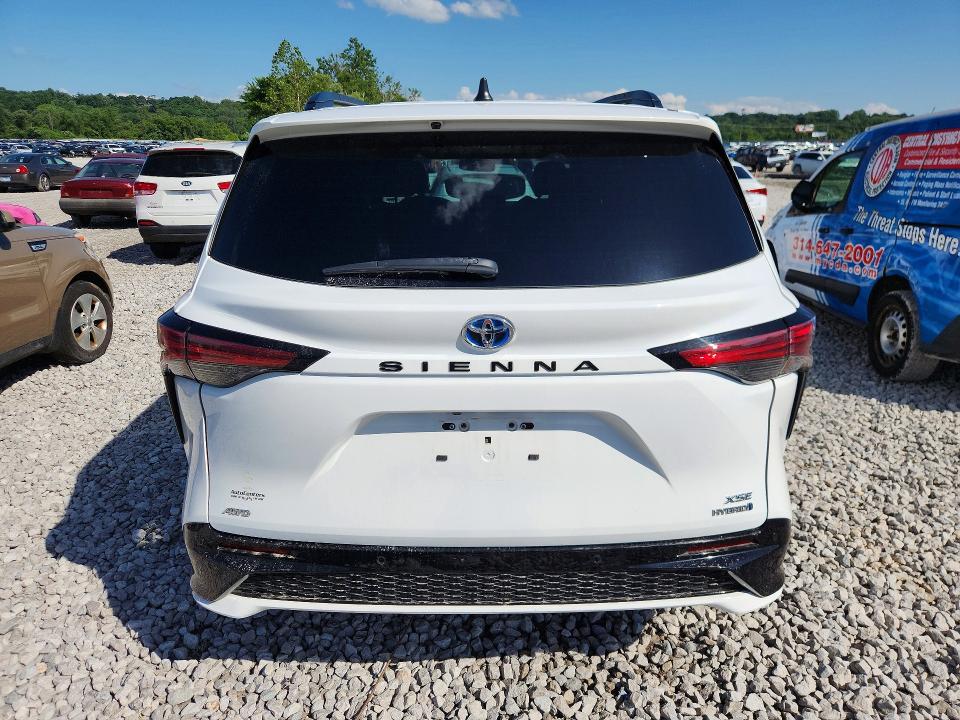 2022 Toyota VIN 5TDXSKFC2NS070206 COPART salvage auction — HAIL, MO - SALVAGE CERTIFICATE OF TITLE, sold $10,100 on 2026-07-29 (photo 6)