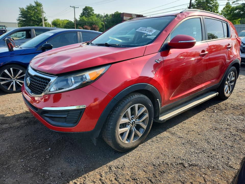 2015 Kia Sportage VIN KNDPBCAC5F7705315 COPART salvage auction — ROOF, Ct - Cert Of Title-Salvage, sold $2,000 on 2026-07-07 (photo 1)