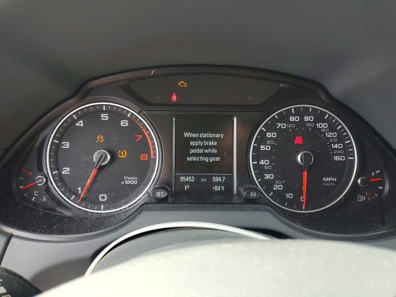 2017 Audi Q5 VIN WA1C2AFP4HA040356 COPART salvage auction — FRONT END, Tn - Salvage Certificate, sold $3,550 on 2026-07-30 (photo 9)