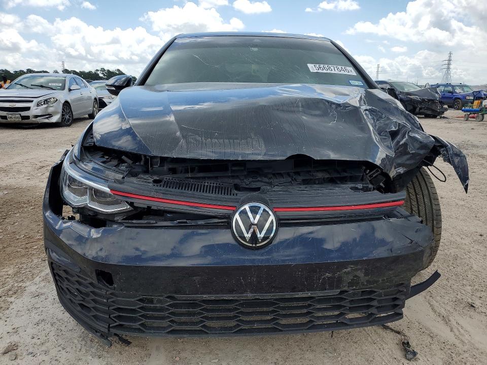2023 Volkswagen Gti VIN WVWGA7CD2PW165106 COPART salvage auction — FRONT END, La - Cert Of Title-Salvage, sold $7,500 on 2026-07-28 (photo 5)