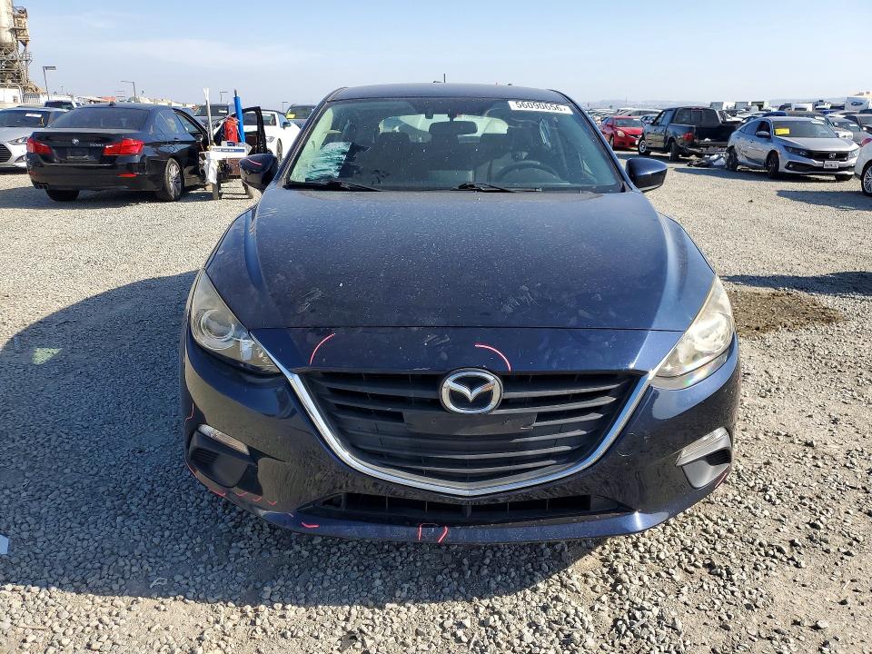 2016 Mazda 3 VIN JM1BM1K79G1339910 COPART salvage auction — REAR END, CA - SALVAGE CERTIFICATE, sold $2,350 on 2026-07-24 (photo 5)