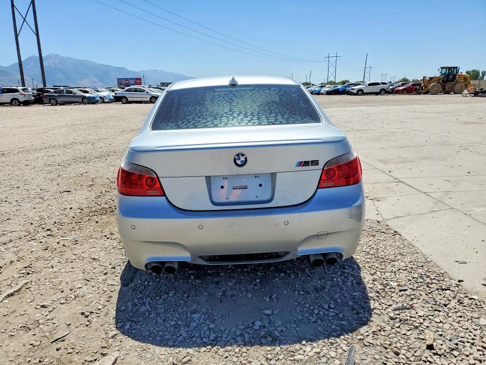 2006 BMW M5 VIN WBSNB93506CX06459 COPART salvage auction — FRONT END, Ut - Salvage Certificate, sold $8,700 on 2026-07-27 (photo 6)